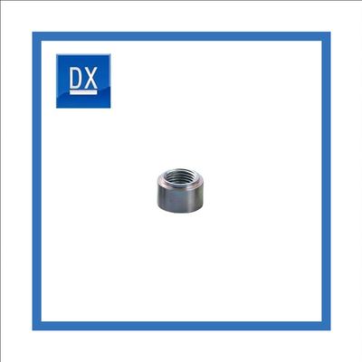 M6X10MM Sınıf 4.8 Karbon Çelik Galvanizli Yuvarlak Dişi Kaynak Somunu