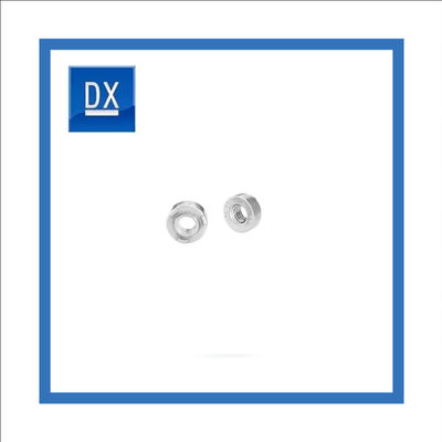 Gümüş 6.2mm Yükseklik SS304 ODM Yuvarlak Taban Kaynak Somunu